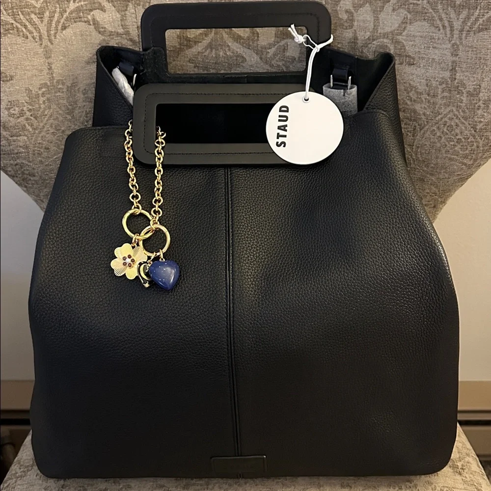 🌟 NWT | STAUD Grande Tote | Black - Picture 7 of 16